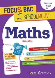Front cover_Maths 1re, spécialité