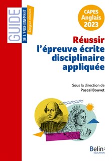 Couverture_Réussir l'épreuve écrite disciplinaire appliquée