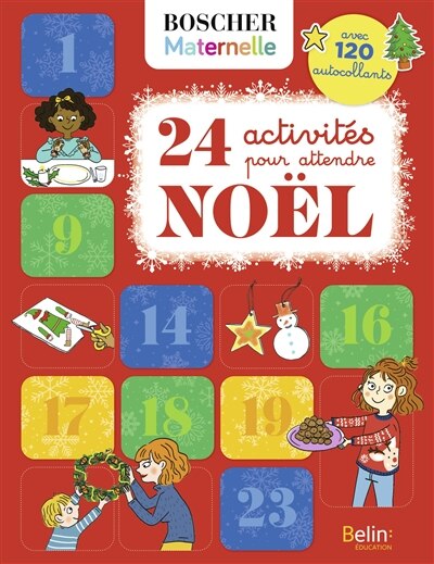 Front cover_24 activités pour attendre Noël
