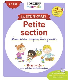 Couverture_Les indispensables petite section, 3-4 ans