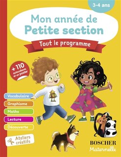 Couverture_Mon année de petite section, tout le programme