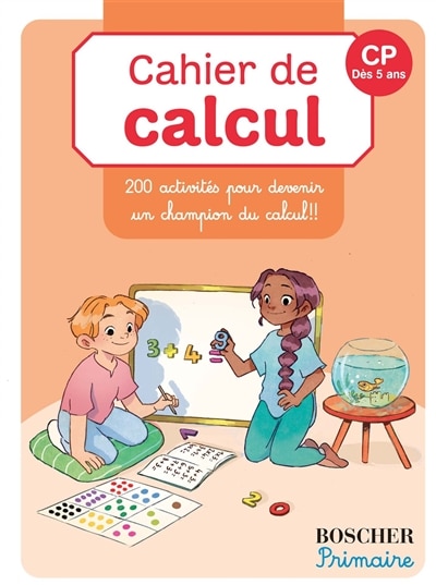 Front cover_Cahier de calcul CP, d&egrave;s 5 ans