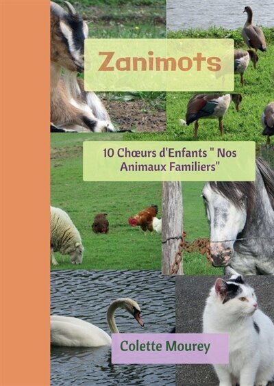 Front cover_Zanimots : 10 Choeurs d'Enfants