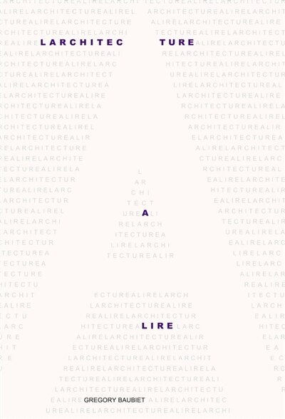 Larchitecture à lire