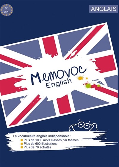 Front cover_Un cahier de vocabulaire anglais illustré. Tout le lexique de base indispensable !