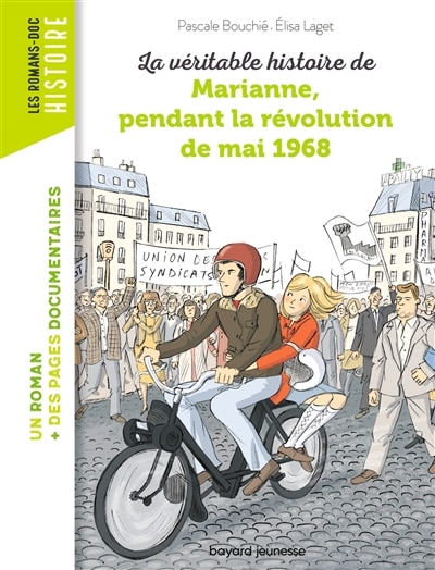 Front cover_La véritable histoire de Marianne, pendant la révolution de mai 1968