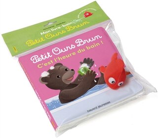 Front cover_LIVRE BAIN PETIT OURS BRUN