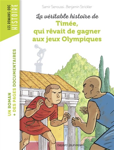 Front cover_La véritable histoire de Timée, qui rêvait de gagner aux jeux Olympiques