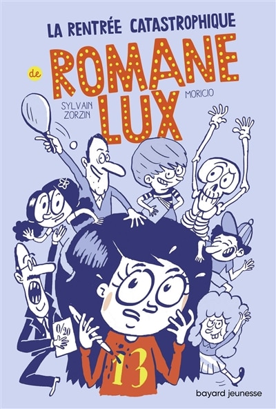 Front cover_Romane Lux Tome 1 La rentrée catastrophique de Roman Lux