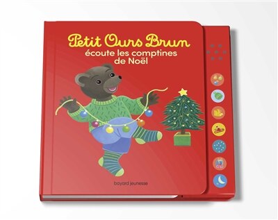 Front cover_Petit Ours Brun écoute les comptines de Noël