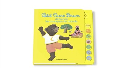 Couverture_Petit Ours Brun d&eacute;couvre les musiques du monde