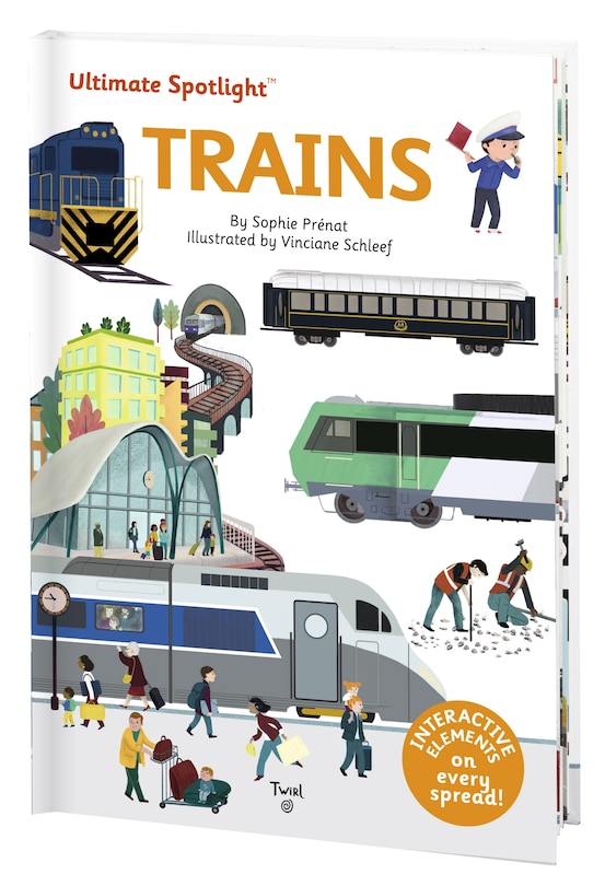 Front cover_Ultimate Spotlight: Trains
