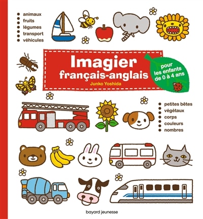 Front cover_Imagier français-anglais : pour les enfants de 0 à 4 ans