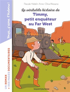 Couverture_La véritable histoire de Timmy, petit enquêteur au Far West