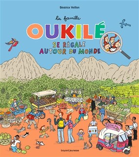 Couverture_La famille Oukilé se régale autour du monde