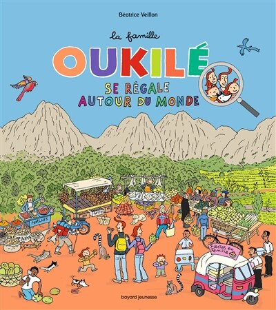 Couverture_La famille Oukilé se régale autour du monde