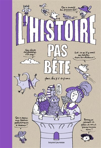 Couverture_L'histoire pas bête : pour les 7 à 107 ans
