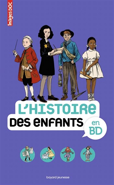 Front cover_L' histoire des enfants en BD