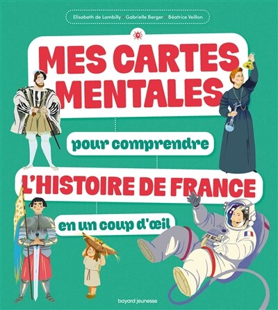 Front cover_Mes cartes mentales pour comprendre l'histoire de France en un coup d'oeil