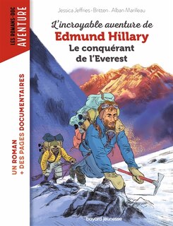 Front cover_L'incroyable aventure d'Edmund Hillary, le conquérant de l'Everest