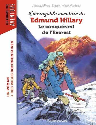 Front cover_L'incroyable aventure d'Edmund Hillary, le conquérant de l'Everest