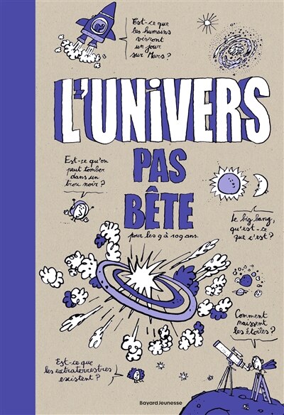Front cover_L'Univers pas bête : pour les 9 à 109 ans
