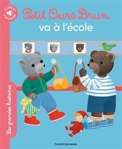 Couverture_Petit Ours Brun va à l'école