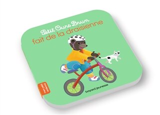 Front cover_Petit Ours Brun fait de la draisienne