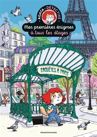 Couverture_MES PREMIERES ENIGMES A TOUS ETAGES T6 ENQUETES À PARIS