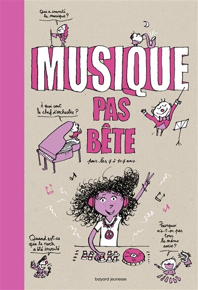 Front cover_Musique pas bête : pour les 7 à 107 ans