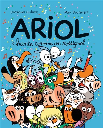 Couverture_Ariol chante comme un rossignol