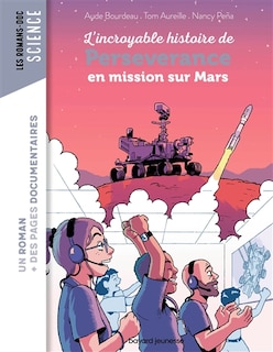Couverture_L'incroyable histoire de Perseverance en mission sur Mars