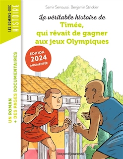 Couverture_La véritable histoire de Timée, qui rêvait de gagner aux jeux Olympiques