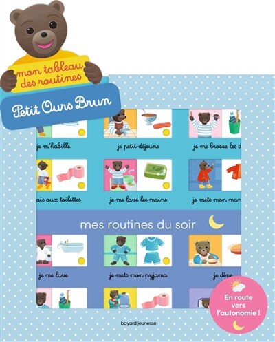 Couverture_Mon tableau des routines Petit Ours Brun