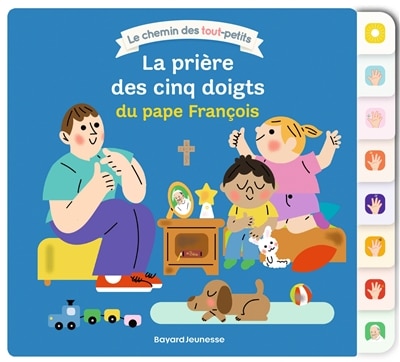 Couverture_La pri&egrave;re des cinq doigts du pape Fran&ccedil;ois