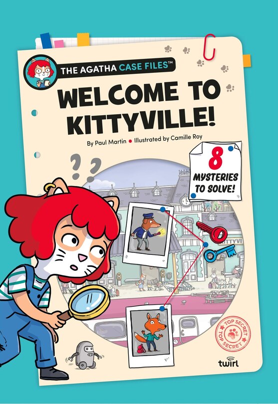 Front cover_The Agatha Case Files: Welcome to Kittyville!