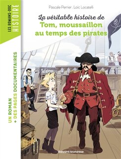 Couverture_La véritable histoire de Tom, moussaillon au temps des pirates