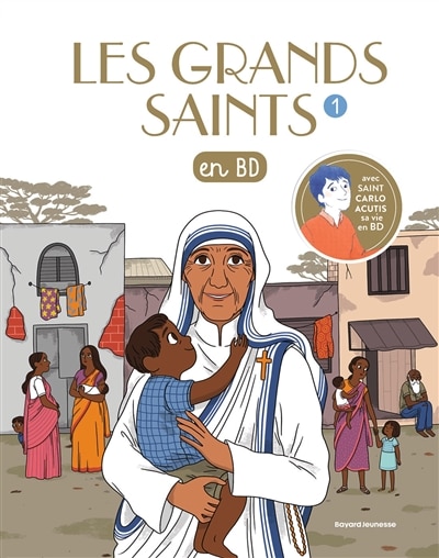 Couverture_Les grands saints en BD, Vol. 1