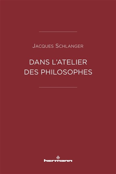 Front cover_Dans l'atelier des philosophes
