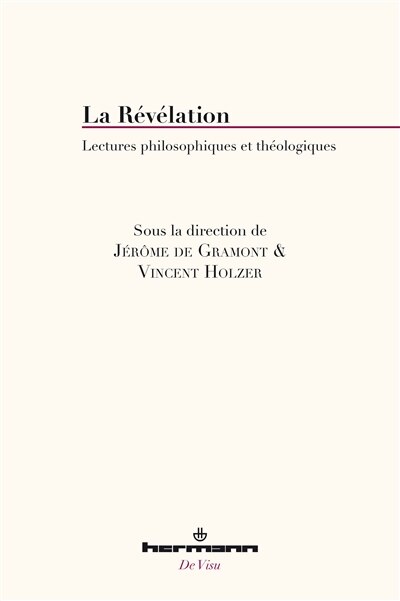 Front cover_La révélation : lectures philosophiques et théologiques