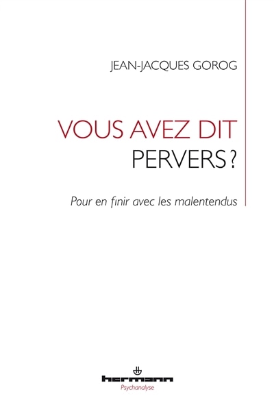Front cover_Vous avez dit pervers ?