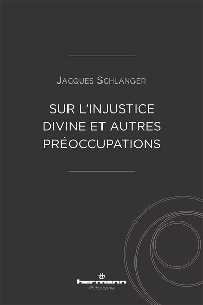 Front cover_Sur l'injustice divine et autres préoccupations