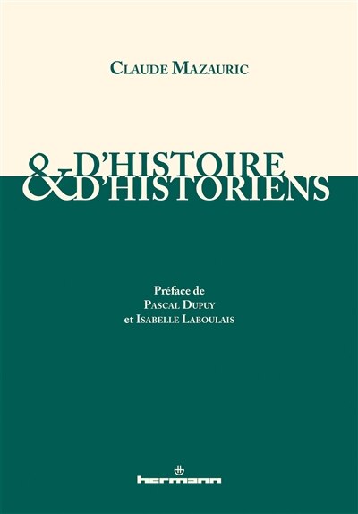 Front cover_D'histoire & d'historiens