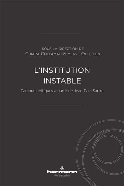 Front cover_L' institution instable