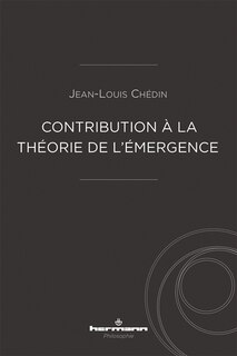Front cover_Contribution à la théorie de l'émergence