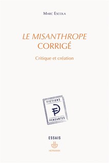 Front cover_Le misanthrope corrigé