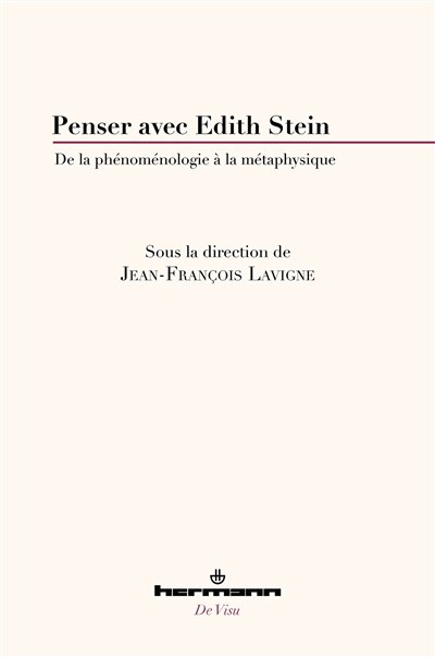 Front cover_Penser avec Edith Stein