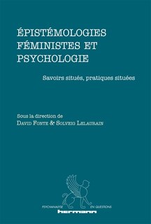 Front cover_Epistémologies féministes et psychologie