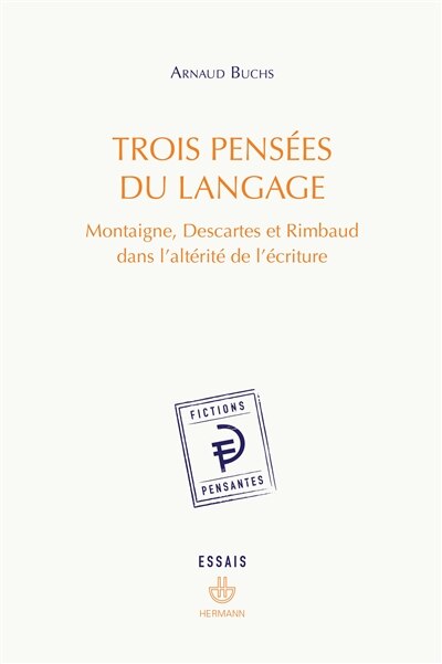 Front cover_Trois pensées du langage