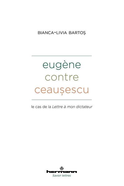 Couverture_Eugène contre Ceausescu